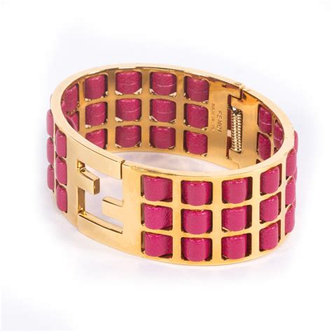 fendi pink bracelet